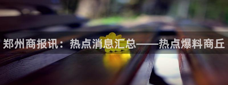 黑料不黑：郑州商报讯：热点消息汇总——热